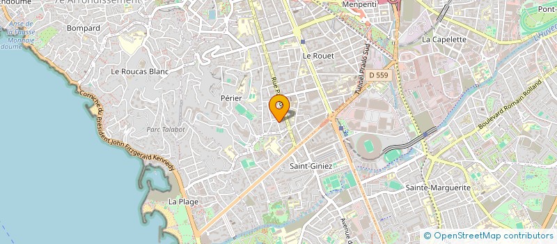 localisation de l'entreprise ENTREPRISE DE TRAITEMENT INFORMATIQUE à MARSEILLE