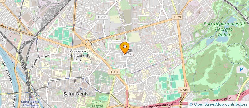 localisation de l'entreprise ENTREPRISE DE TRANSPORT MARCHANDISES TRANSMEDD à SAINT-DENIS