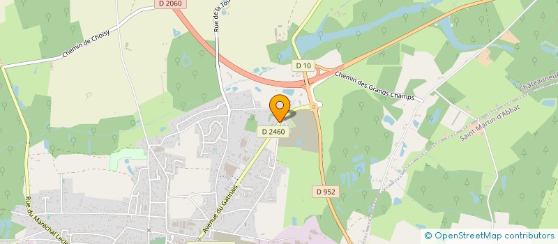 localisation de l'entreprise ENTREPRISE DE TRANSPORTS BERNARDON à CHATEAUNEUF-SUR-LOIRE