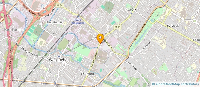 localisation de l'entreprise ENTREPRISE DE TRAVAIL TEMPORAIRE D'INSERTION ET DE QUALIFICATION POUR L'EMPLOI à CROIX
