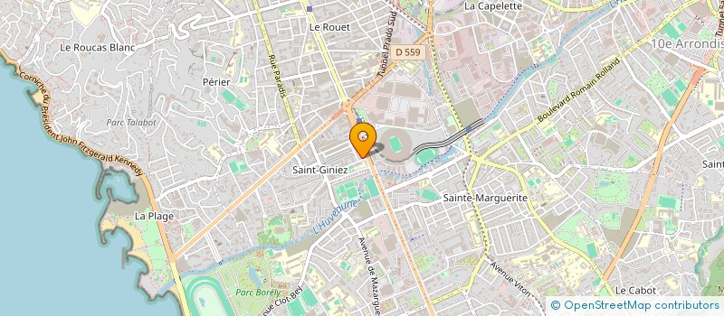 localisation de l'entreprise ENTREPRISE DE TRAVAIL TEMPORAIRE EMPLOI BTP à MARSEILLE