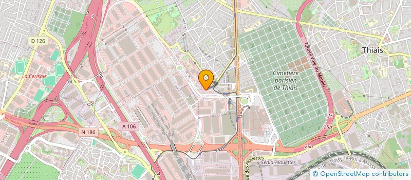 localisation de l'entreprise ENTREPRISE DE TRAVAUX PUBLICS  CHEVILLY-LARUE