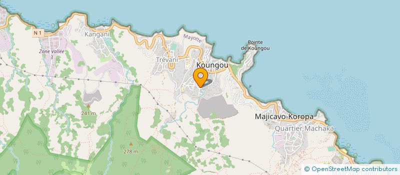 localisation de l'entreprise ENTREPRISE DE TRAVAUX PUBLICS ET DE CONCASSAGE à KOUNGOU