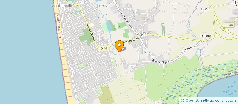 localisation de l'entreprise ENTREPRISE DE TUYAUTERIE INDUSTRIELLE CHANTELOUP  GRATOT