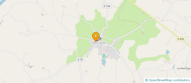 localisation de l'entreprise ENTREPRISE DEFAIS ALAIN à LES HAUTS-D'ANJOU