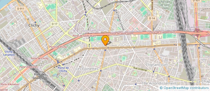 localisation de l'entreprise ENTREPRISE DEHBAL  PARIS