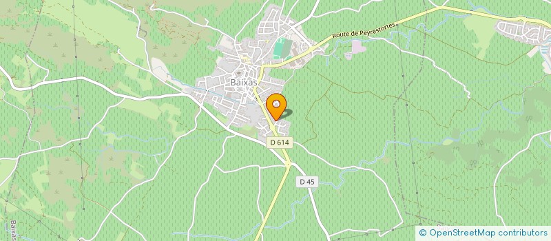 localisation de l'entreprise ENTREPRISE DENIS FERNANDEZ  BAIXAS