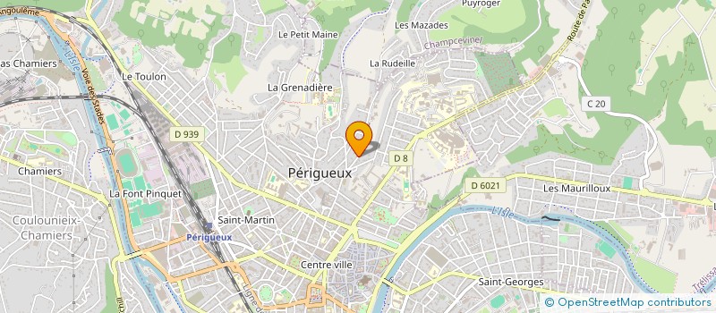 localisation de l'entreprise ENTREPRISE DENOIX FREDERIC CHIOROZAS  PERIGUEUX