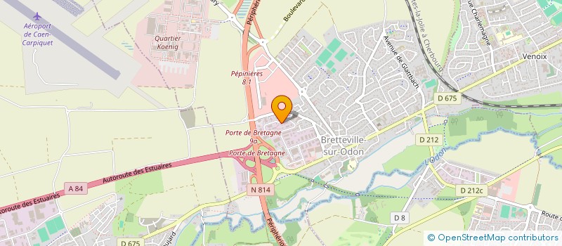 localisation de l'entreprise ENTREPRISE DESBONT SARL à BRETTEVILLE-SUR-ODON