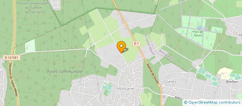 localisation de l'entreprise ENTREPRISE DESCANT  LE TAILLAN-MEDOC