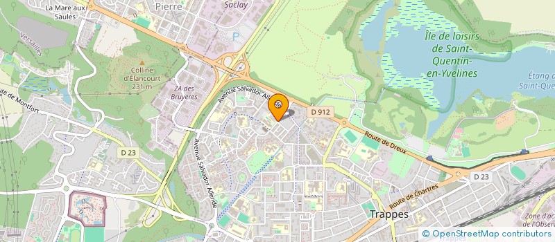 localisation de l'entreprise ENTREPRISE DESOEUVRE-ROCCI à TRAPPES