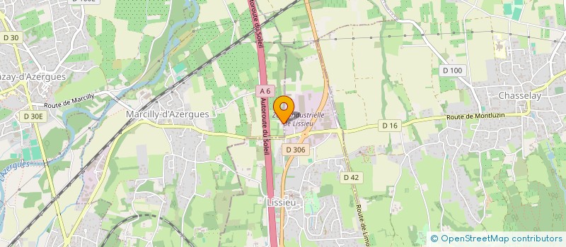 localisation de l'entreprise ENTREPRISE DESPRAS à LISSIEU