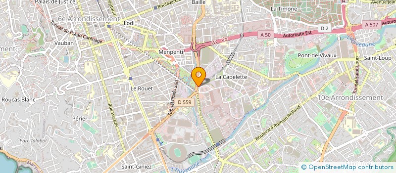 localisation de l'entreprise ENTREPRISE DEVAUZE à MARSEILLE