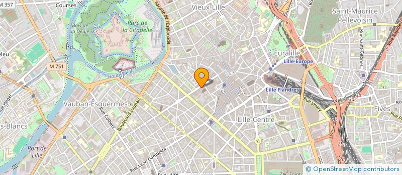 localisation de l'entreprise ENTREPRISE DIAGNOSE à LILLE