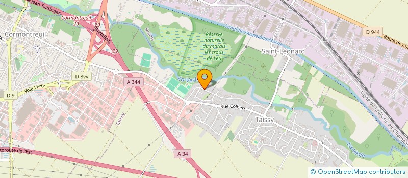 localisation de l'entreprise ENTREPRISE DIAS ANTONIO  TAISSY