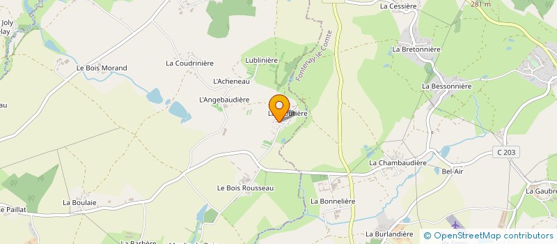 localisation de l'entreprise ENTREPRISE DIDIER CARRELAGE  SAINT-PAUL-EN-PAREDS