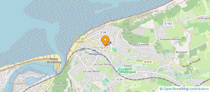 localisation de l'entreprise ENTREPRISE DIMITRI JACQUELINE  HOULGATE