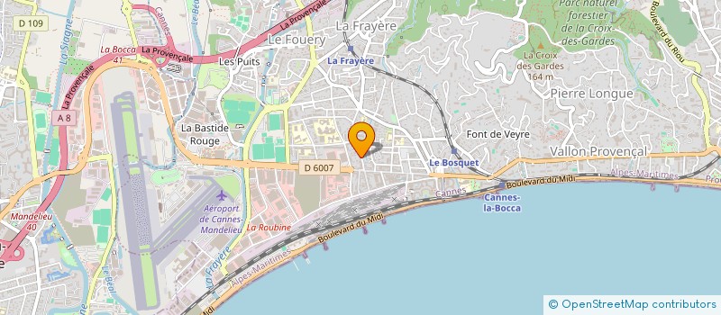 localisation de l'entreprise ENTREPRISE DO PIO  CANNES