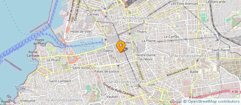 localisation de l'entreprise ENTREPRISE DOMOTIQUE EUROPEEN NOVATRICE à MARSEILLE