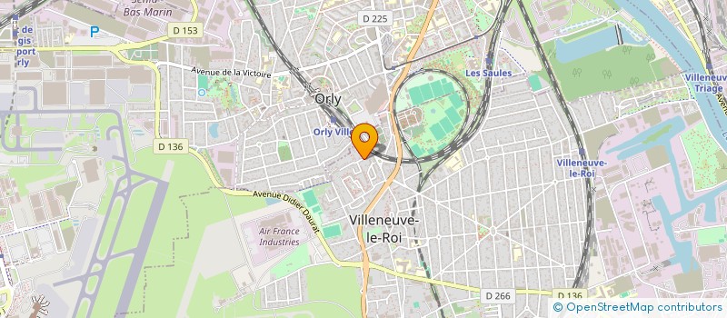 localisation de l'entreprise ENTREPRISE DORADINCA à VILLENEUVE-LE-ROI