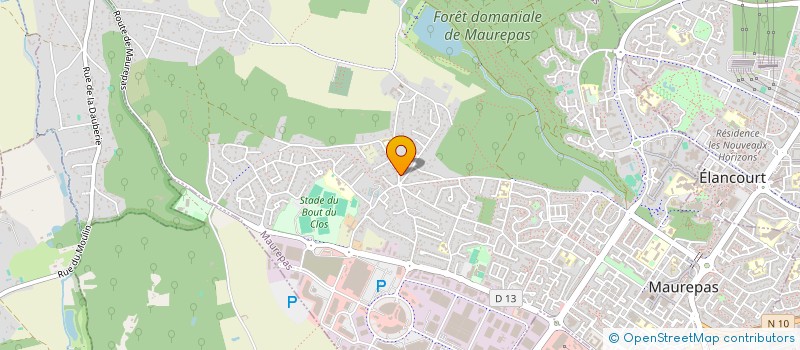 localisation de l'entreprise ENTREPRISE DOS REIS à MAUREPAS