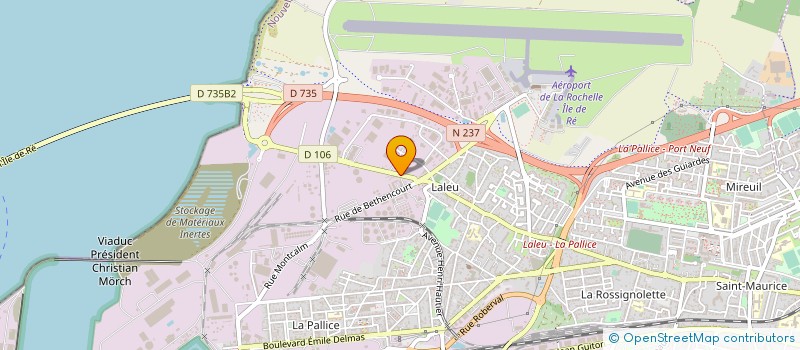 localisation de l'entreprise ENTREPRISE DOUZILLE à LA ROCHELLE