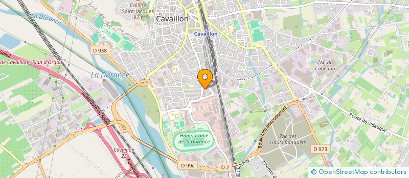 localisation de l'entreprise ENTREPRISE DU BATIMENT DES ALPILLES  CAVAILLON