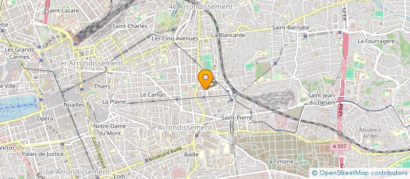 localisation de l'entreprise ENTREPRISE DU MIDI à MARSEILLE