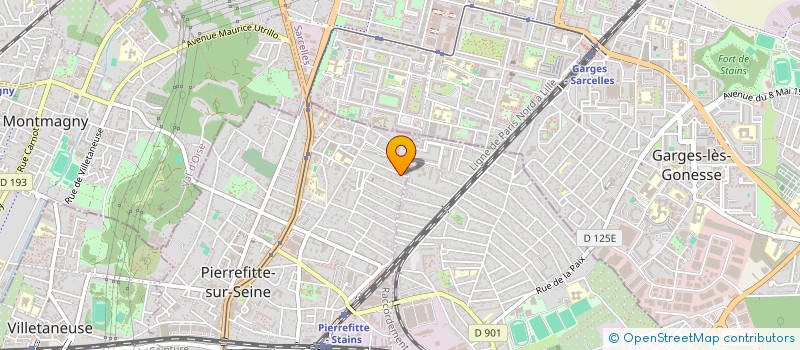 localisation de l'entreprise ENTREPRISE DUARTE à PIERREFITTE-SUR-SEINE