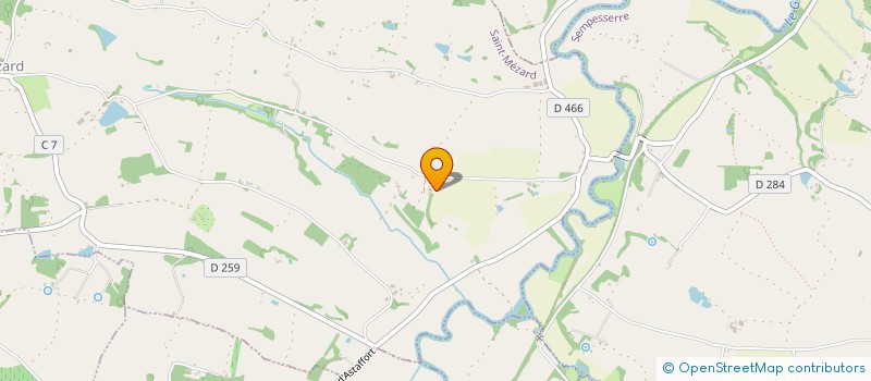 localisation de l'entreprise ENTREPRISE DUCASI NICOLAS  SAINT-MEZARD