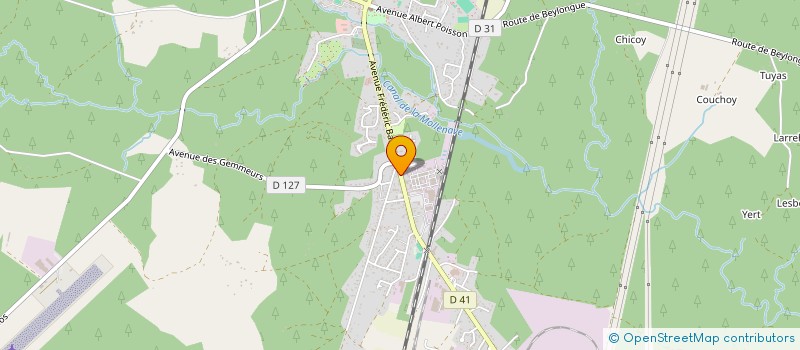 localisation de l'entreprise ENTREPRISE DUCOURNAU à RION-DES-LANDES