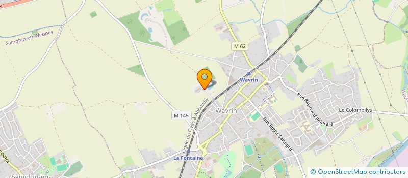 localisation de l'entreprise ENTREPRISE DUFLOT à WAVRIN