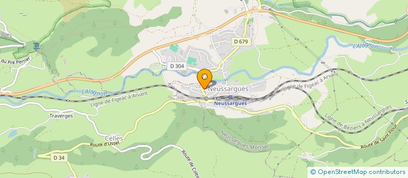 localisation de l'entreprise ENTREPRISE DUPOIX à NEUSSARGUES EN PINATELLE