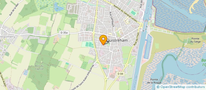 localisation de l'entreprise ENTREPRISE DUPONT à OUISTREHAM