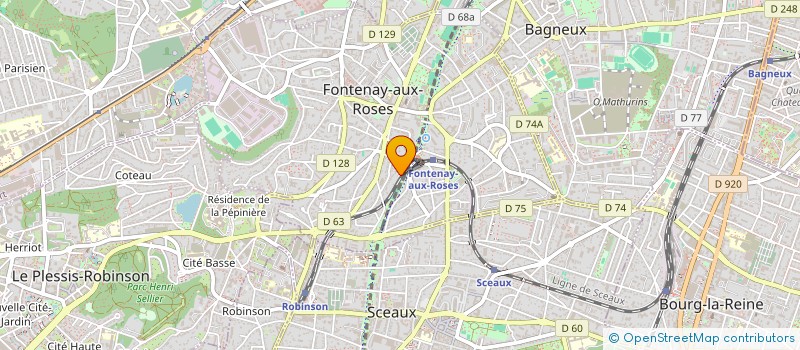 localisation de l'entreprise ENTREPRISE DUPORT à FONTENAY-AUX-ROSES