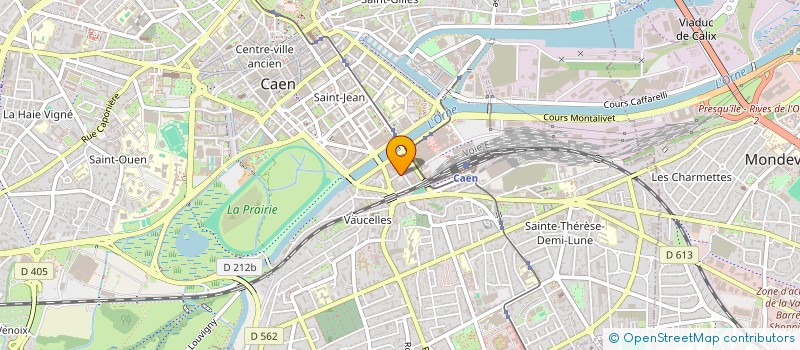 localisation de l'entreprise ENTREPRISE DUSSOL TRANSPORTS à CAEN