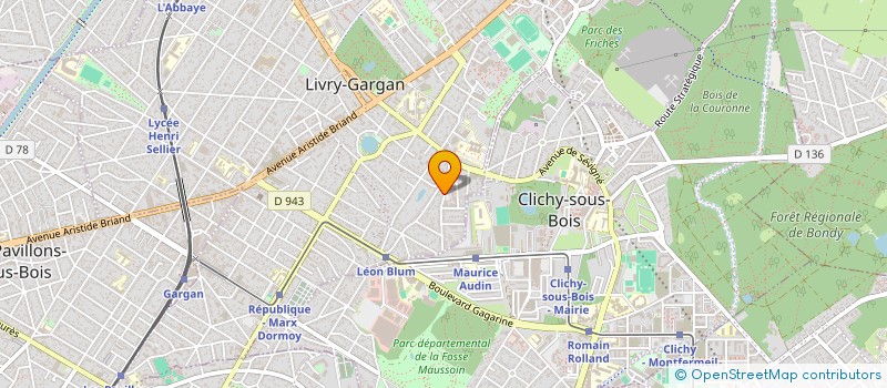 localisation de l'entreprise ENTREPRISE EAU SOLUTIONS à LIVRY-GARGAN