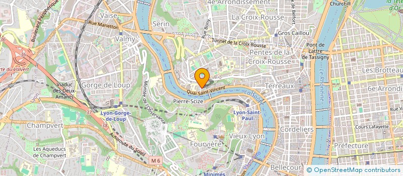 localisation de l'entreprise ENTREPRISE EDOUARD à LYON