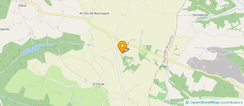 localisation de l'entreprise ENTREPRISE EL KESSI  MONTAIGU-DE QUERCY