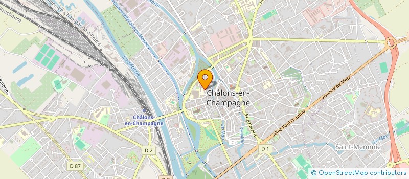 localisation de l'entreprise ENTREPRISE ELEVES ARTS ET METIERS à CHALONS-EN-CHAMPAGNE