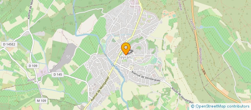 localisation de l'entreprise ENTREPRISE ELOY à FABREGUES