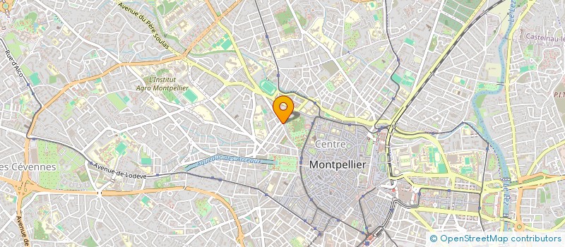 localisation de l'entreprise ENTREPRISE ELOY à MONTPELLIER