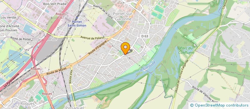 localisation de l'entreprise ENTREPRISE EMERY à PORTET-SUR-GARONNE