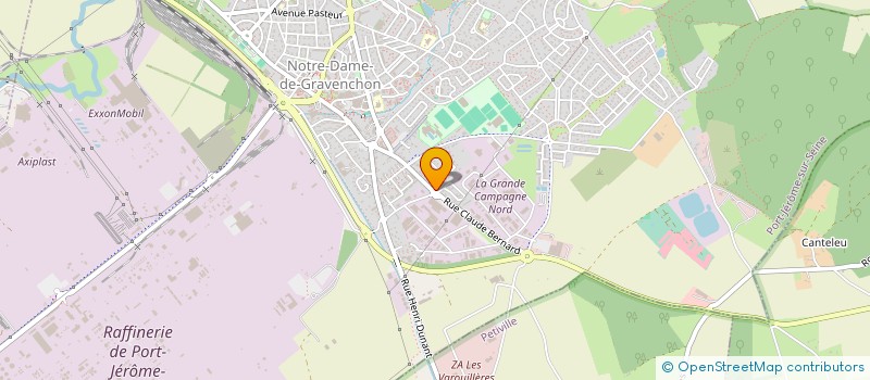 localisation de l'entreprise ENTREPRISE ENAULT à PORT-JEROME-SUR-SEINE