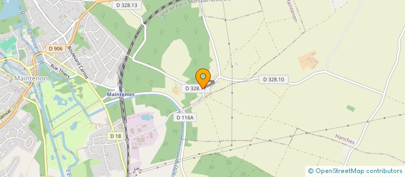 localisation de l'entreprise ENTREPRISE EPINETTE DELAHAYE à MAINTENON