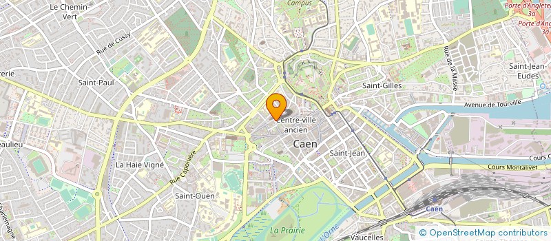 localisation de l'entreprise ENTREPRISE ET COMMERCE.COM à CAEN