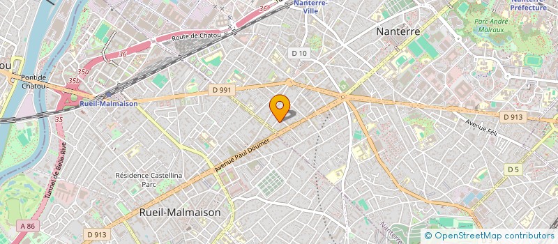 localisation de l'entreprise ENTREPRISE ET COMMERCE DES OUVRAGES D'ART à NANTERRE