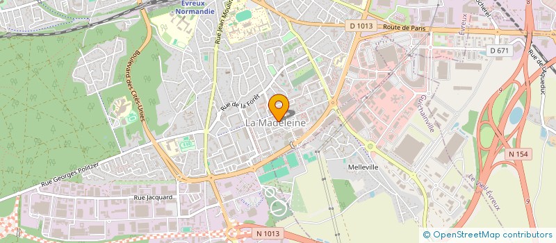 localisation de l'entreprise ENTREPRISE ET DIVERSITE  EVREUX