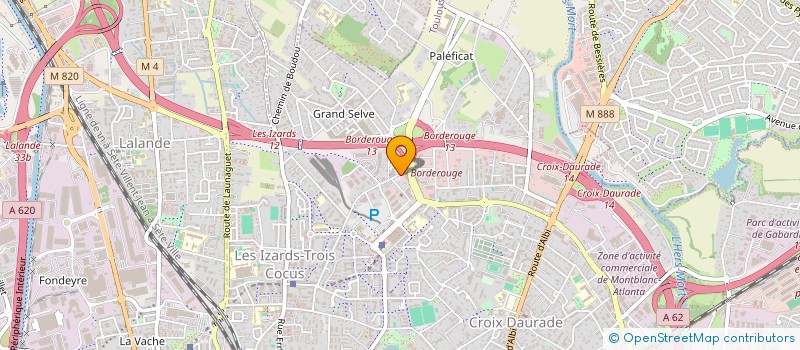 localisation de l'entreprise ENTREPRISE ET IMMOBILIER à TOULOUSE