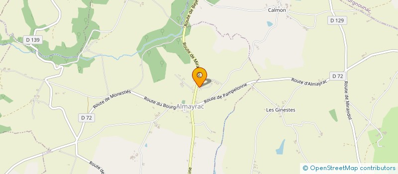 localisation de l'entreprise ENTREPRISE FABIEN BASCOUL  ALMAYRAC